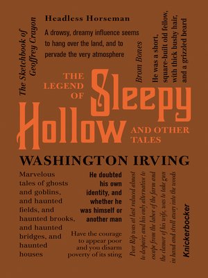 cover image of The Legend of Sleepy Hollow and Other Tales